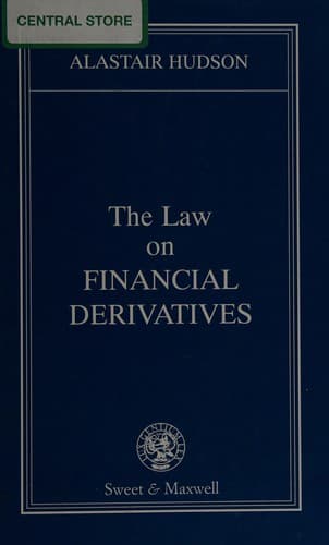 Cover image for The law on financial derivatives