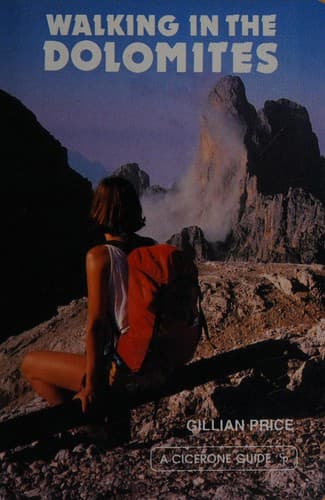Cover image for Walking in the Dolomites