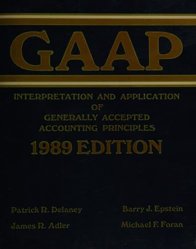 Cover image for Gaap