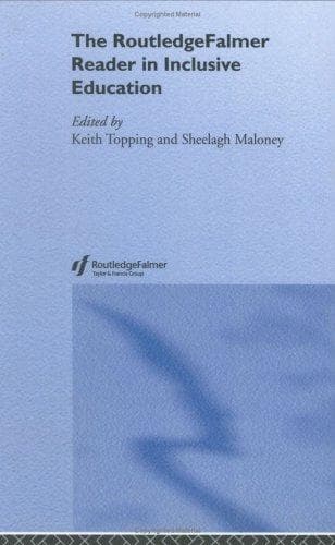 Cover image for The RoutledgeFalmer reader in inclusive education