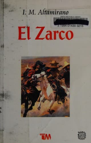 Cover image for El zarco