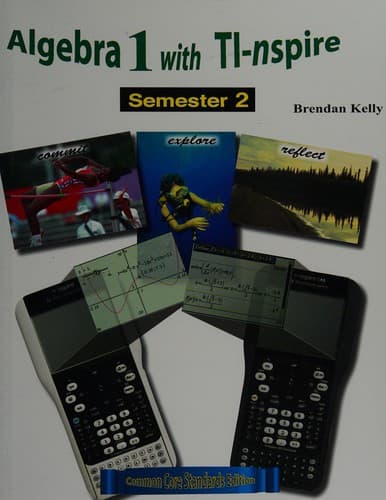 Cover image for Algebra I with TI-nspire