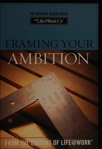 Cover image for Framing your ambition