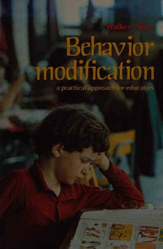 Cover image for Behavior modification
