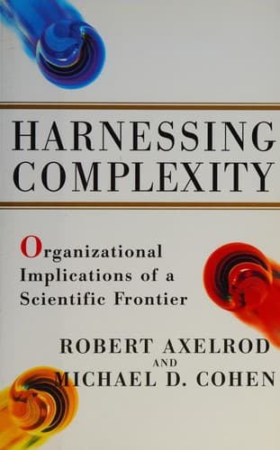 Cover image for Harnessing complexity