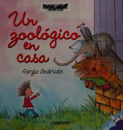 Cover image for Un zoologico en casa