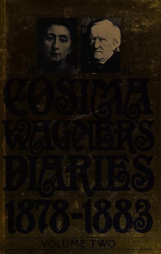 Cover image for Cosima Wagner's diaries