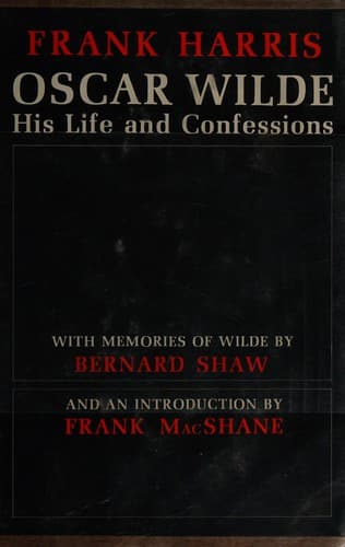 Cover image for Oscar Wilde, his life and confessions