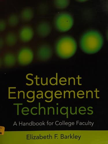 Cover image for Student Engagement Techniques