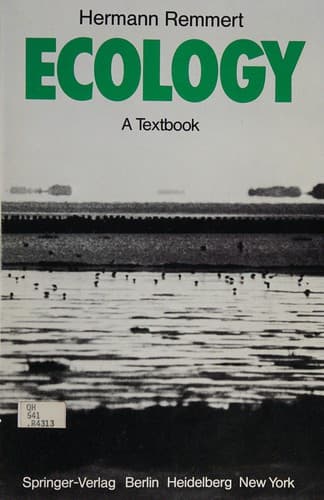 Cover image for Ecology