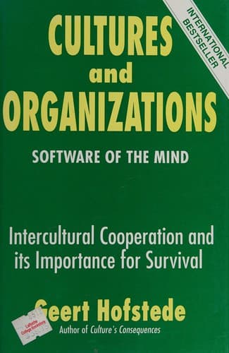 Cover image for Cultures and organizations