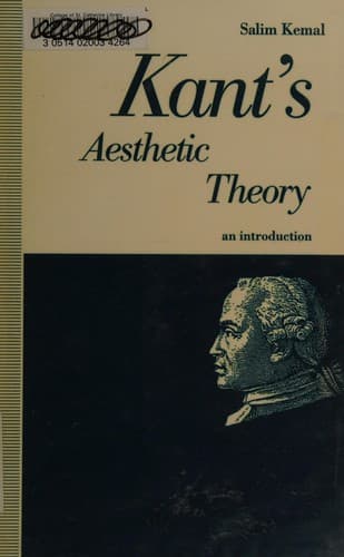 Cover image for Kant's Aesthetic Theory