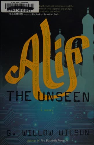 Cover image for Alif the unseen