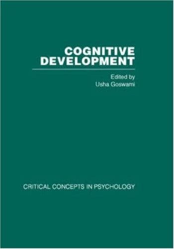 Cover image for Cognitive Development