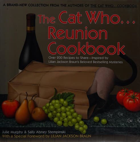 Cover image for The cat who-- reunion cookbook
