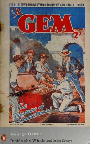 Cover image for Inside the whale, and other essays