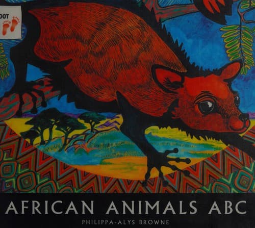 Cover image for African animals ABC