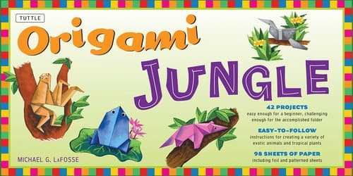 Cover image for Origami jungle