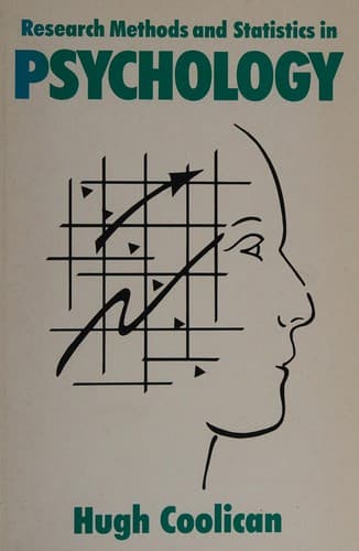 Cover image for Research Methods and Statistics in Psychology