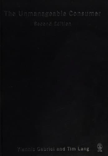 Cover image for UNMANAGEABLE CONSUMER.