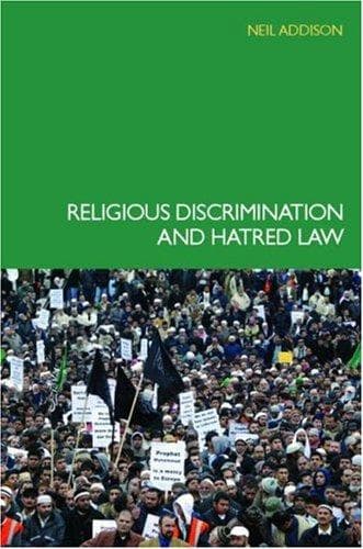 Cover image for Religous Discrimination and Hatred Law