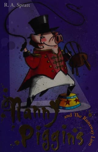 Cover image for Nanny Piggins and the runaway lion