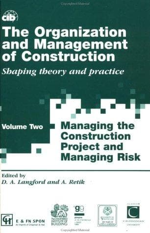 Cover image for Organization and Management of Construction