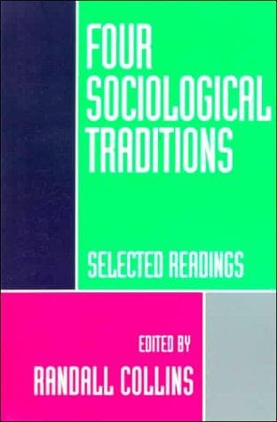 Cover image for Four sociological traditions