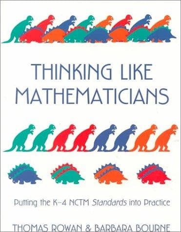 Cover image for Thinking like mathematicians