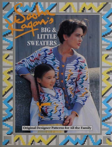 Cover image for Sasha Kagan's big & little sweaters