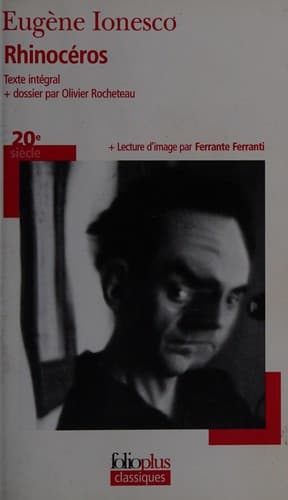 Cover image for Rhinocéros