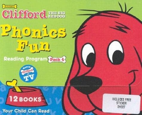 Cover image for Clifford's Phonics Fun Box Set #4 (Clifford)