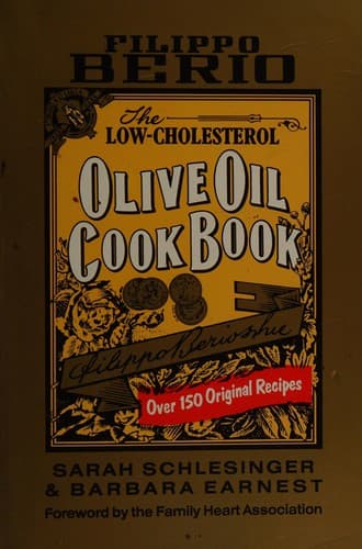 Cover image for The low-cholesterol olive oil cookbook
