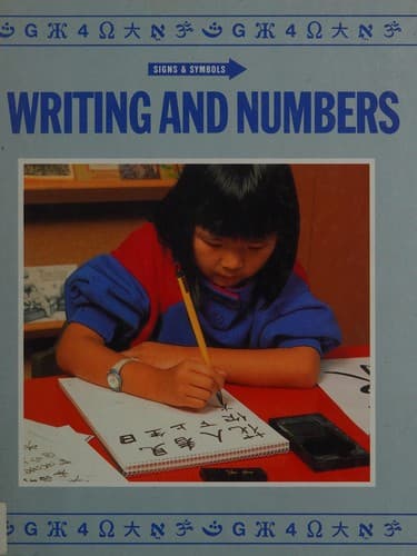 Cover image for Writing and Numbers (Signs & Symbols)