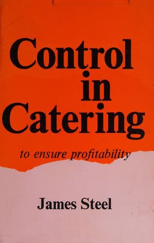 Cover image for Control in catering
