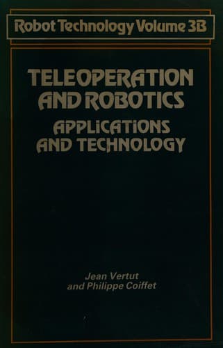 Cover image for Teleoperation and robotics
