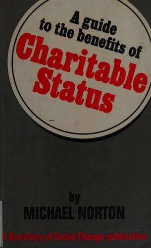 Cover image for A guide to the benefits of charitable status