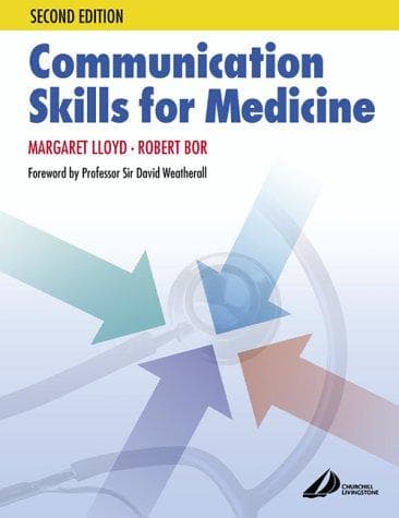 Cover image for Communications Skills in Medicine
