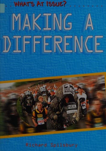 Cover image for Making a Difference (What's at Issue?)