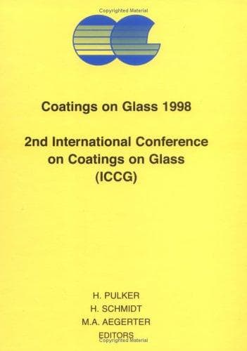 Cover image for Coatings on Glass 1998