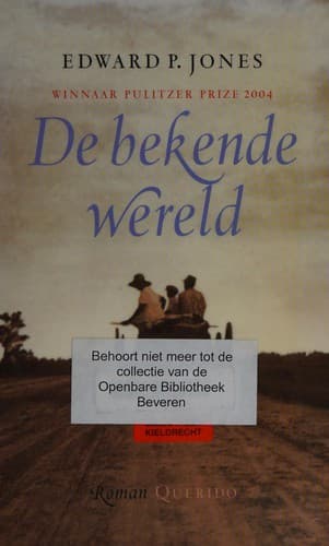 Cover image for De bekende wereld