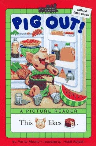 Cover image for Pig Out! A Picture Reader with 24 Flash Cards (All Aboard Reading)