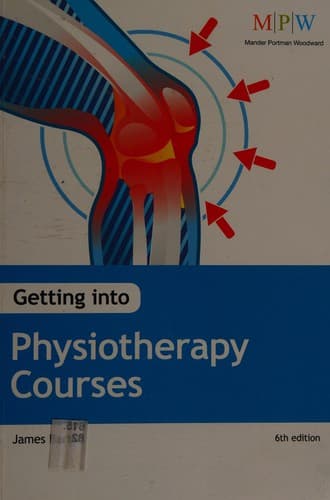Cover image for Getting into physiotherapy courses