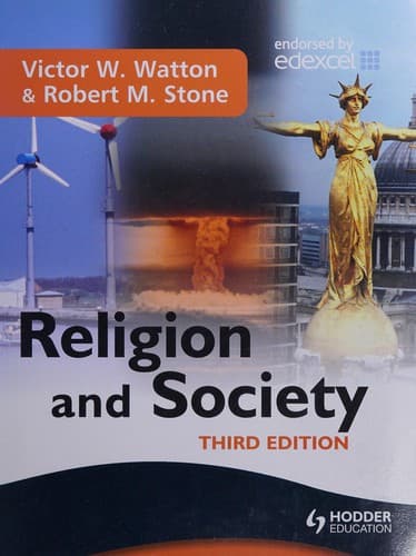 Cover image for Religion and society