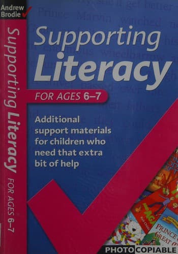 Cover image for Supporting literacy