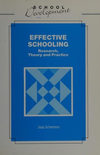 Cover image for Effective Schooling