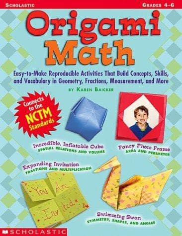Cover image for Origami math