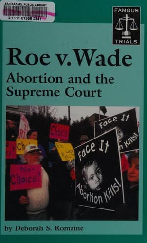 Cover image for Roe v. Wade