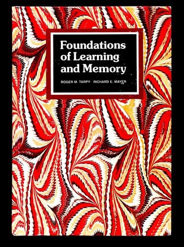 Cover image for Foundations of learning and memory