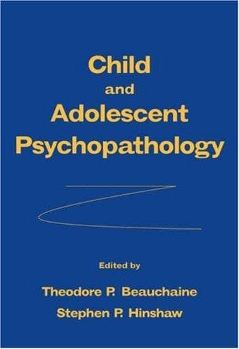Cover image for Child and Adolescent Psychopathology